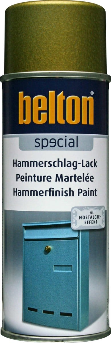 AUTO-K BELTON SPECIAL Hamerslaglak GOUD in 400ml Spuitbus
