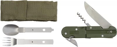 MFH Outdoor - Bestek - 3-delig  - inklapbaar - nylon etui