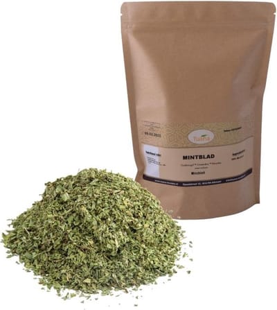 Tuana Kruiden - Munt- Mint Blad Gesneden - Zak 500 Gram - Tuanashop - KZ0180