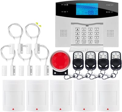 Alarmsysteem WIFI GSM - Draadloos Systeem - Huis Beveiligen - APP Controle - 99 Zones - Wit