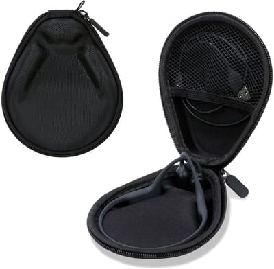 Dailygoods- Etui Universele Pasvorm - Etui voor Botgeleiding Koptelefoons - Hoofdtelefoon/Headset - EVA-Hardschaal - Binnentas voor Accessoires - Koptelefoonhoes