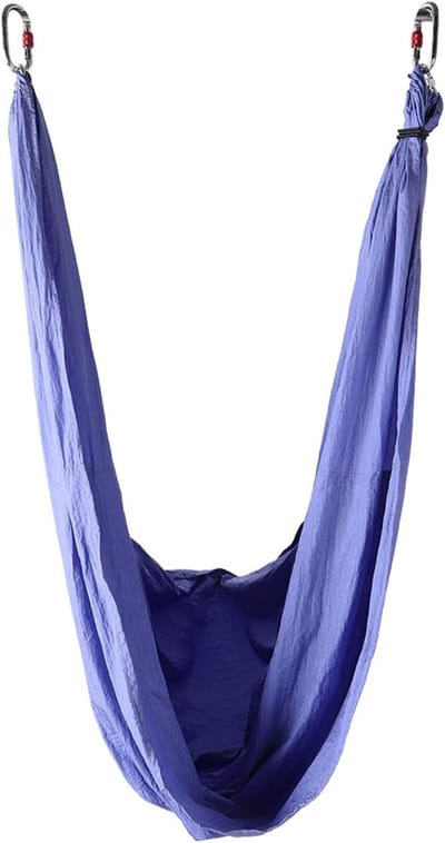Lucht Yoga Swing en Hangmat - Verstelbare Hoogte Fitnessstoel Nylon