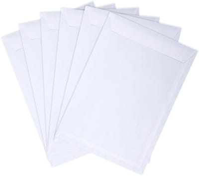 Dailygoods- Envelop C4 90 g - Witte Envelop - Zelfklevend - Grote Enveloppen - A4 Documenten - Duurzaam Papier - Professionele Sluiting - Briefomslag