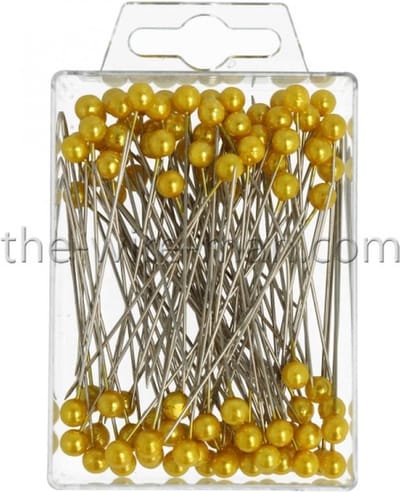 Parel Spelden | 6mm x 65mm | Geel