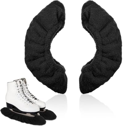 Allecto - Skate Beschermhoezen - Skate Bescherming - Voor IJs- en Schaatsen - Zwart - Skate Accessoires - Geschikt voor Alle Leeftijdsgroepen - 1