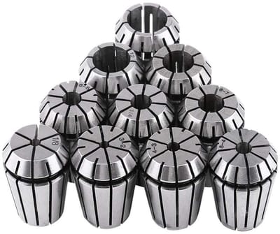 VT Goods - 10-delige Collet Set voor CNC Machines - Precisie Gereedschap - 1/8 tot 10mm - Geschikt voor Houtbewerking - Robuuste Kwaliteit - Ideaal ...