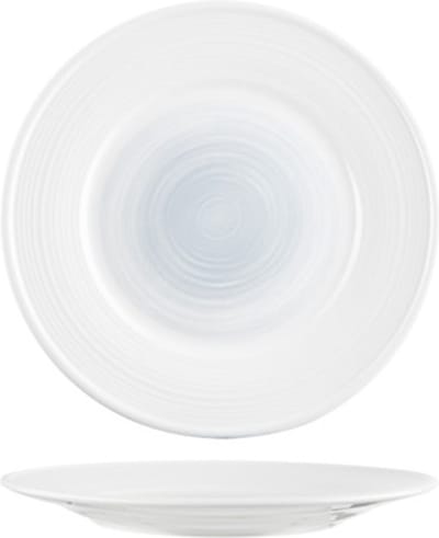 Cosy & Trendy Brindisi Sea Plat bord Ø26cm - Set van 2 stuks - Blauw
