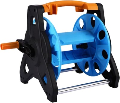 Tuinslang Trolley - Slanghouder Rol - Tuin Water Geven - Eenvoudige Installatie - 32.5 x 32 x 31.7 cm
