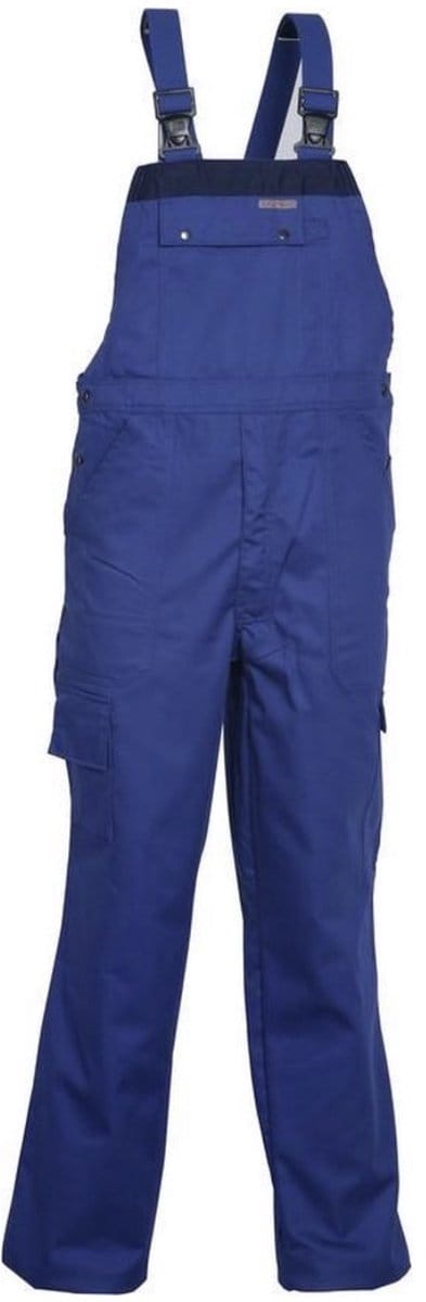 Havep 2379 Amerikaanse overall/Bretelbroek Korenblauw/Marine maat 48