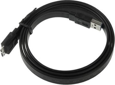 Scoby - USB Kabel - Geschikt voor Micro USB 3.0 Apparaten - USB 3.0 naar Micro USB 3.0 Kabel - Data en Oplaadkabel - 1 Meter - Zwart