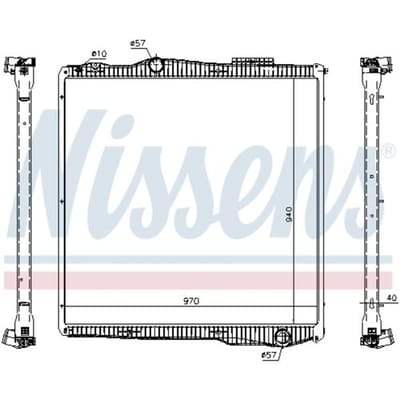 Radiator, motorkoeling NISSENS 67291