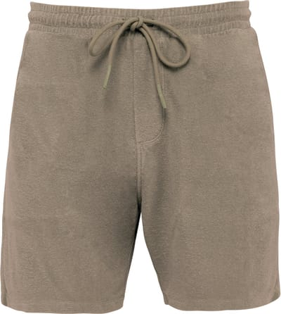 Native Spirit Ecologische badstof herenshort NS727 - Cream Coffee - 3XL