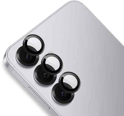 Rosso Camera Frame Protector Geschikt voor Samsung Galaxy S26 Plus - Case Friendly - 9H Tempered Glass voor Cameralens - Gemakkelijke Installatie met Tray - Zwart