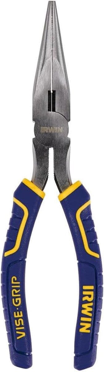 Punttang met snijder - Langbek tang - Precisie werk - Inductiegeharde snede - 203 cm - Blauw geel