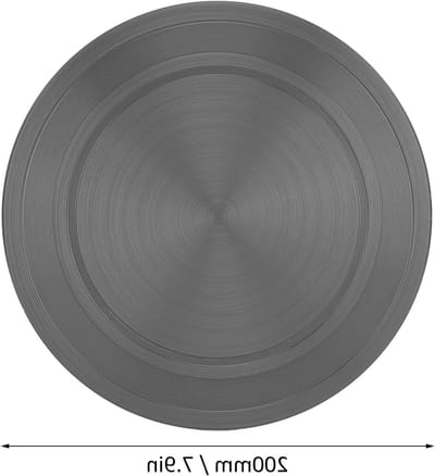 Diffusorplaat van 20 cm van Aluminium voor Inductiekookplaat en Gasfornuis - Warmteverspreider en Simmer Ring voor Efficiënt Koken