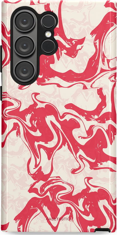 Casetastic Hoesje Geschikt voor Samsung S23 Ultra - Stijlvolle Beschermende Duo-layer Case - Marshmellow Explosie