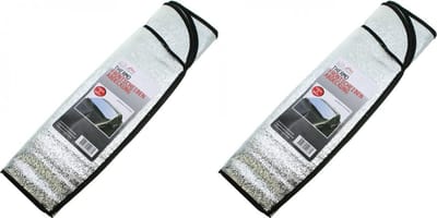 Best Choice Autoruit Beschermer - tegen vorst, sneeuw en zon - 130 x 60 cm - 2 stuks