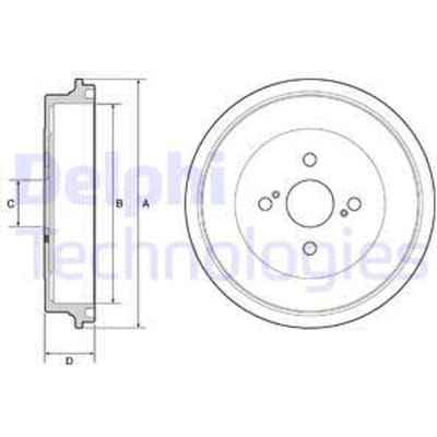 Remtrommel DELPHI BF560