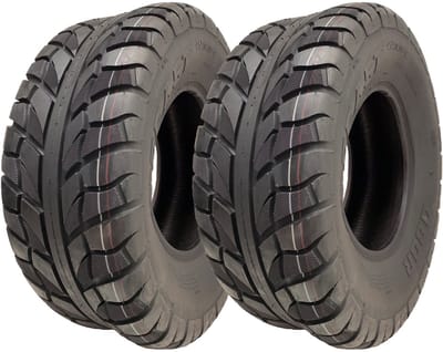 25x10.00-12 (255/65-12) ATV-banden, 6-laags, WP08 OBOR Beast 54N, goedgekeurd voor de openbare weg (set van 2)