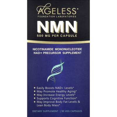 Nmn, 500Mg, 90 Veggie Capsules