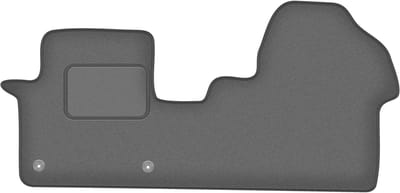 Wielganizator WLG-CARLUX-GRAFIET - Velours Automatten - Opel Vivaro C - 2019 - Perfecte Pasvorm