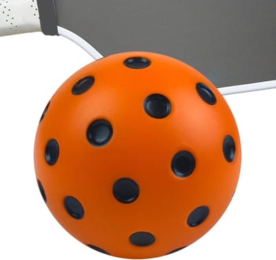 Foam Pickleball Ballen - Zachte trainingsbol - Stil Spel - Geluidsabsorberend - 3.54 Inch - Oranje