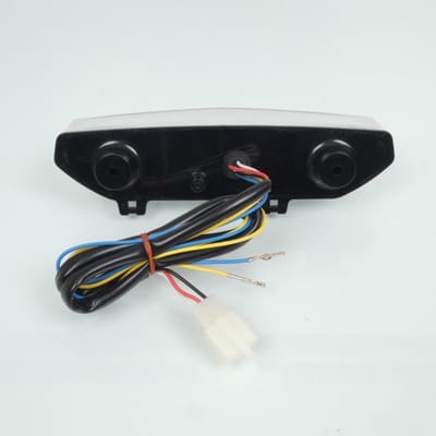 Feu arrière LED transparent Bike It pour moto Kawasaki 600 ZX-6RR Ninja 2006 à 2009