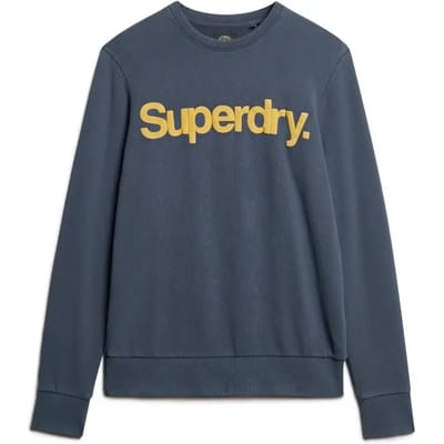 Superdry CLASSIC CORE LOGO SWEATSHIRT Heren Trui - Maat S