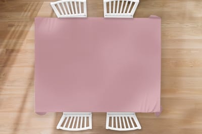 Tafelkleed - Tafellaken - 260x180 cm - Roze - Kleuren - Interieur - Effen - Kleur - Binnen en Buiten