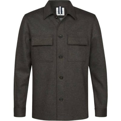 bruin overshirt Profuomo Cutaway Brown