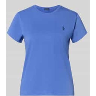 T-shirt met labelstitching