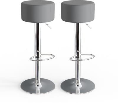 Vicco Barkrukken set van 2 – 33 x 92 cm 2 delen Grijs