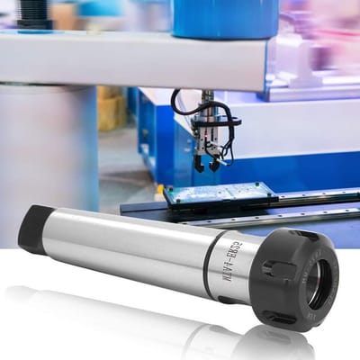 CNC Collet Adapter voor Freesmachines, Chuck Collet Shank Holder van Koolstofstaal, Collet Verlengstuk voor Precisiebewerking