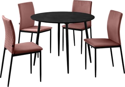 Eetset - 100 cm Tafel - Roze
