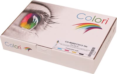 Set 10x Colori huismerk inkt cartridge geschikt voor Brother LC-3213 LC-3211 LC-3213BK LC-3213C LC-3213M LC-3213Y voor DCP-J572DW DCP-J772DW DCP-J774DW MFC-J490DW MFC-J491DW MFC-J497DW MFC-J890DW MFC-J895DW