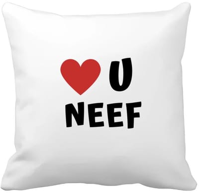 Akyol - love u neef Kussen hoes - Neef - de liefste neef - verjaardag - cadeautje voor neef - neef artikelen - kado - geschenk - 40 bij 40 cm
