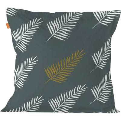 Kussensloop Foliage Mint | Blanc