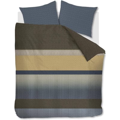 Beddinghouse Vance dekbedovertrek - Lits-Jumeaux - 240x200/220 - Blauw Groen