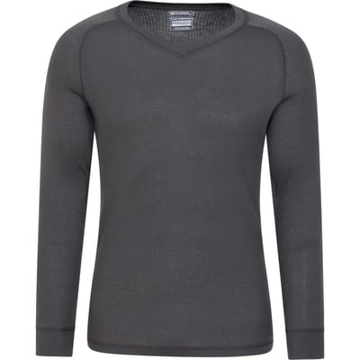 Mountain Warehouse Heren Talus V Hals Thermo Top (Grijs)