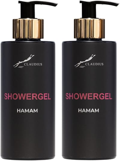 Showergel Hamam 300 ml - gouden pomp - 2 stuks