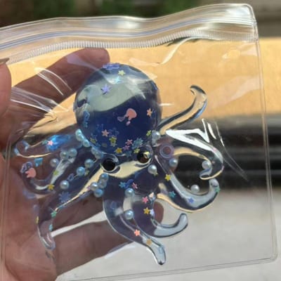Squishy Octopus Oceaan Knijp Fidget Speelgoed Simulatie Stressverlichting Langzaam Terugverend Speelgoed Kan Uitgerekt Worden Sensorische Decompressie Cadeau