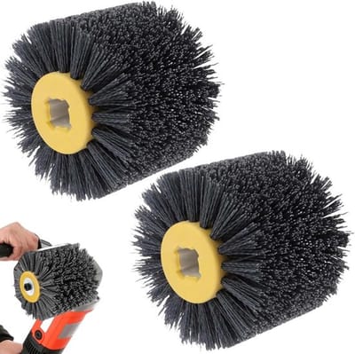 VVGoods - Nylon schuurborstel korrelgrootte 120 voor schuurmachine polijsten en borstelslijper