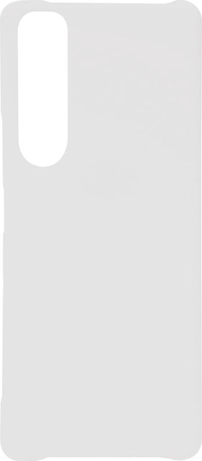 Shop4 - Sony Xperia 1 III Hoesje - Harde Back Case Wit