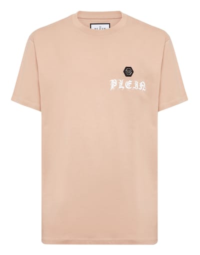 T-Shirt Ronde Hals Gothic Plein