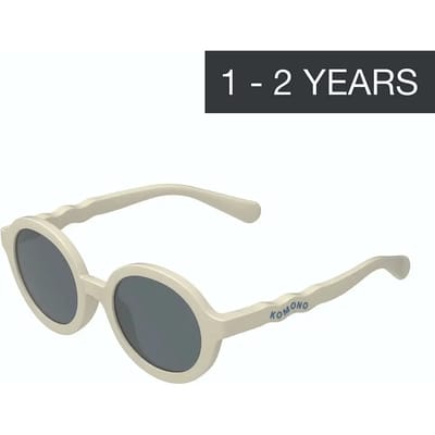 KOMONO Kinder Zonnebril Lele 1-2 Jaar Ivory