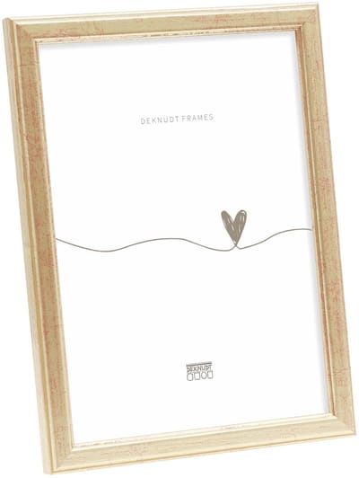 Deknudt Frames fotolijst S236A1 - goudkleurig hout -  foto: 18x24 cm