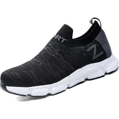 Chaussures de sécurité à une pédale pour hommes, résistantes aux chocs et aux coups de couteau, chaussures de sport et de travail avec protection à tête en acier 47 black