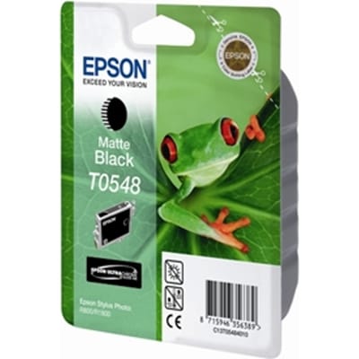 Epson T0548 inktcartridge mat zwart (origineel)