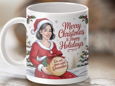 Mok Kerst Zwangerschap Aangekondiging, Vrolijk Kerstmis Mug, Feestdagen Mok Cadeau Idee, Kerstmis Mama Cadeau, Nieuwe Baby Aangekondiging