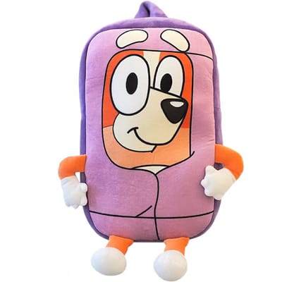 Bluey En Bingo Pluche Rugzak Anime Figuur Muffin Hond Modellen Cartoon Mini Schooltas Opbergtas Cadeau Voor Kinderen